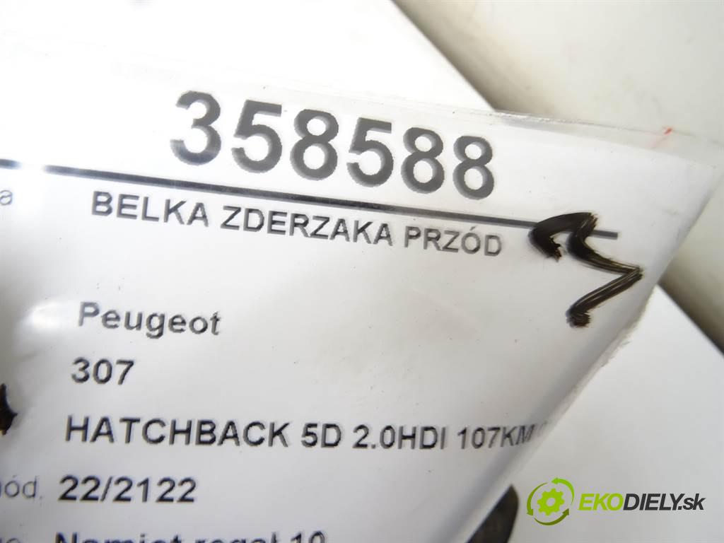 Peugeot 307  2001 79 kW HATCHBACK 5D 2.0HDI 107KM 01-05 2000 Výstuha nárazníka predný  (Výstuhy predné)