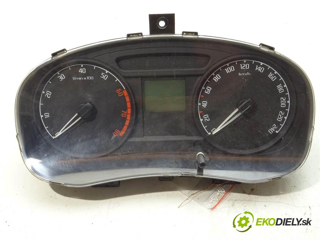 Skoda Fabia II  2008 63 kW HATCHBACK 5D 1.4B 86KM 07-14 1400 Prístrojovka 5J0920801B (Prístrojové dosky, displeje)