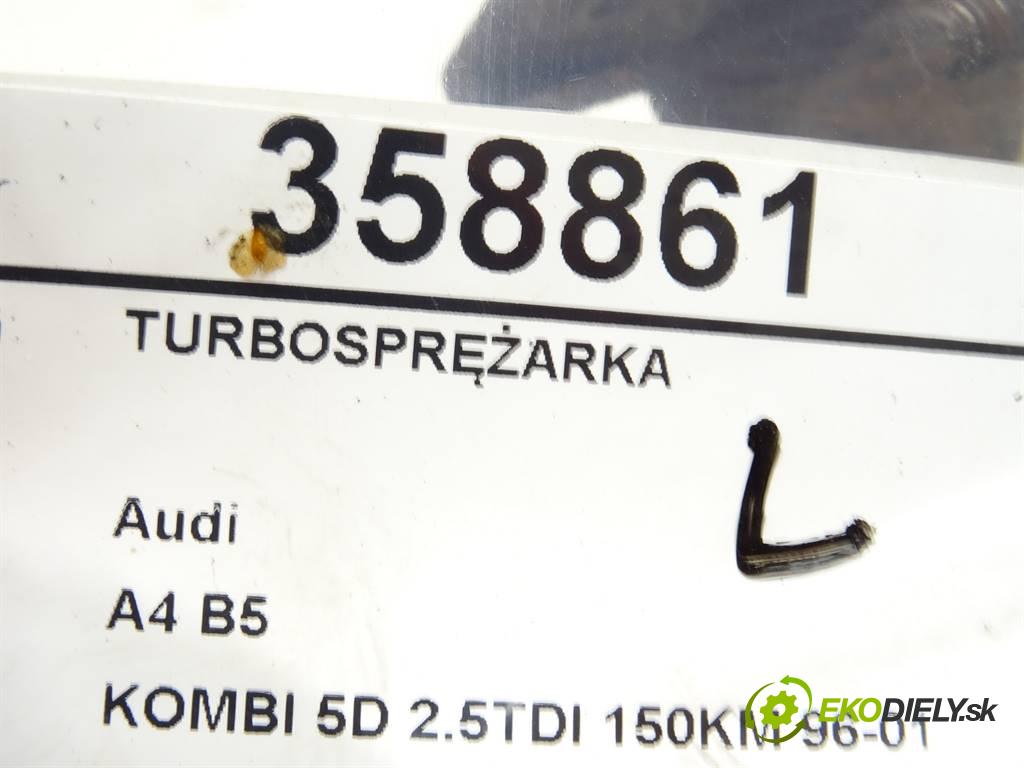 Audi A4 B5  1999 110 kW KOMBI 5D 2.5TDI 150KM 96-01 2500 Turbodúchadlo,turbo 059145701G (Turbodúchadlá (kompletné))