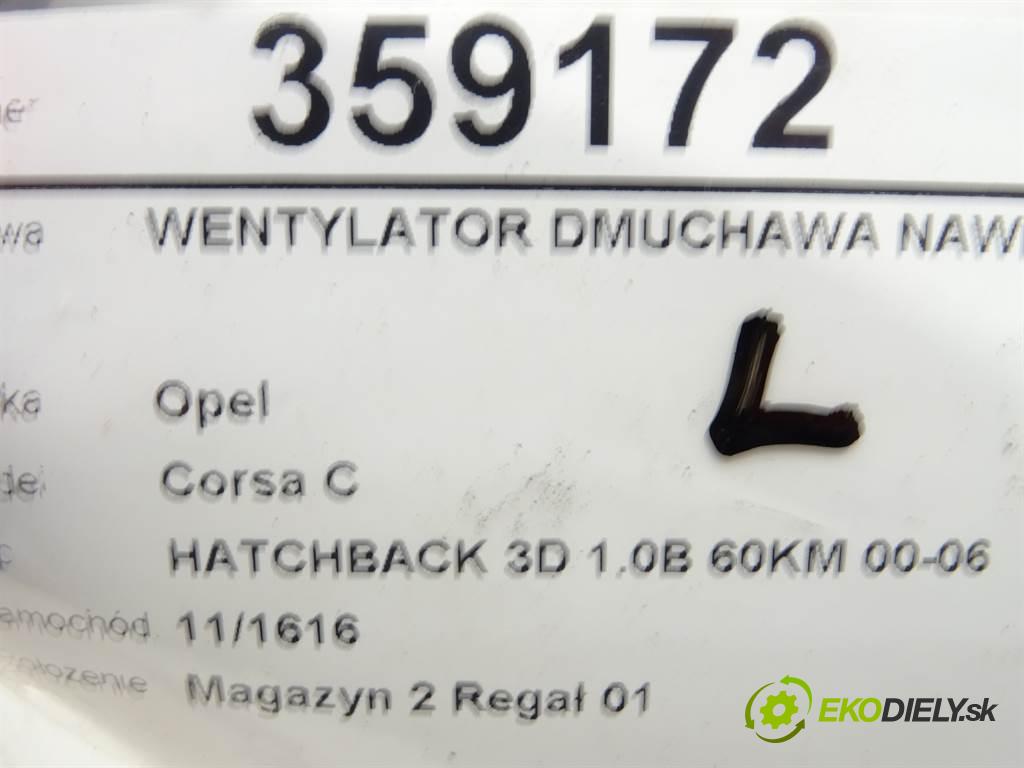 Opel Corsa C  2003 44 kW HATCHBACK 3D 1.0B 60KM 00-06 1000 Ventilátor ventilátor kúrenia 006457P (Ventilátory kúrenia)