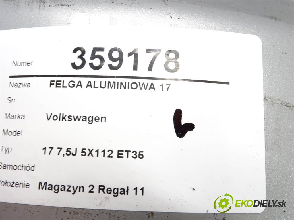 Volkswagen     17 7,5J 5X112 ET35  disk 17  (Hliníkové)