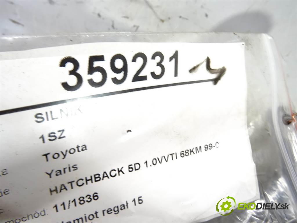 Toyota Yaris  2000  HATCHBACK 5D 1.0VVTI 68KM 99-03 1000 motor 1SZ-FE (Motory (kompletní))
