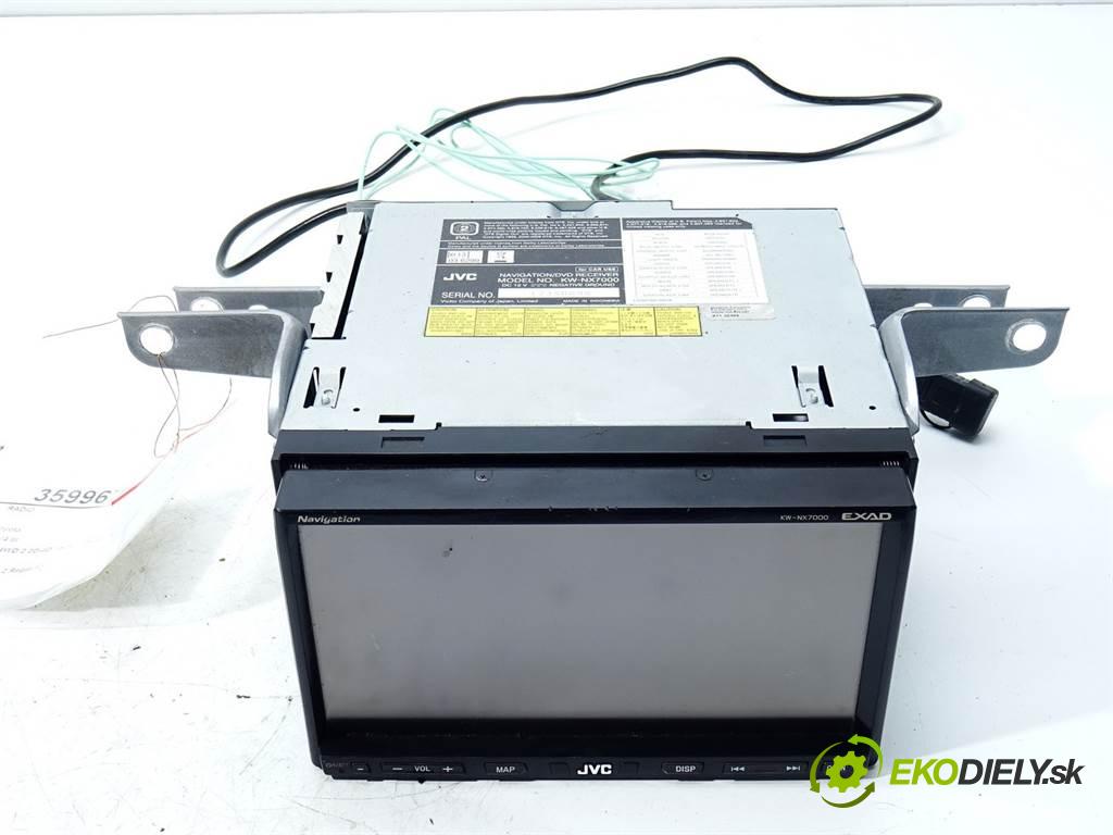 Toyota RAV4 III  2011 110 kW LIFT 4WD 2.2D-4D 150KM 05-12 2200 RADIO Navigácia KW-NX7000 (Audio zariadenia)