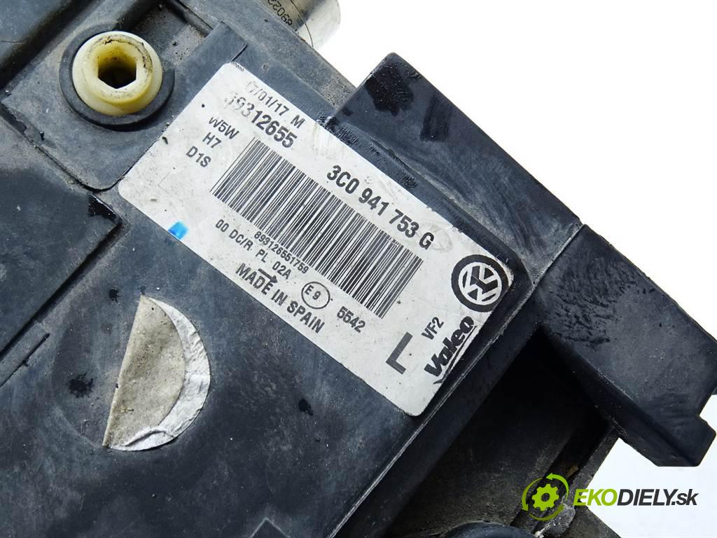 Volkswagen Passat B6  2007 125 kW KOMBI 2.0TDI 170KM 05-10 2000 Svetlomet ľavy 3C0941753G (Ostatné)