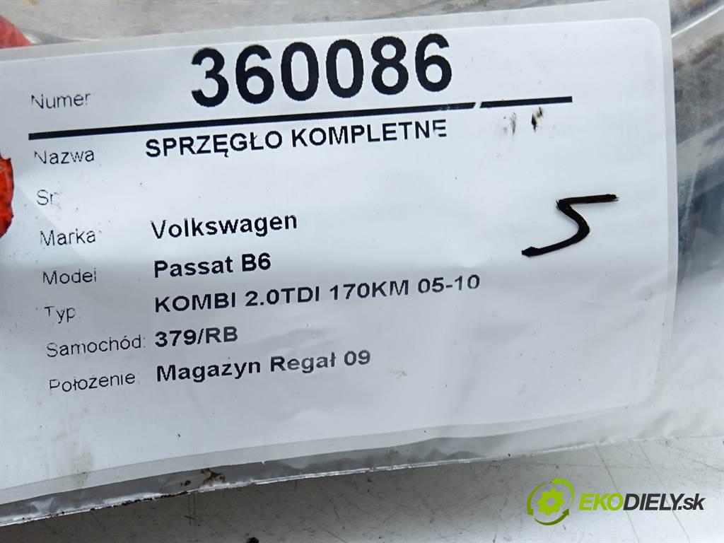 Volkswagen Passat B6  2007 125 kW KOMBI 2.0TDI 170KM 05-10 2000 spojková sada bez ložiska komplet 415074009 (Kompletní sady (bez ložiska))
