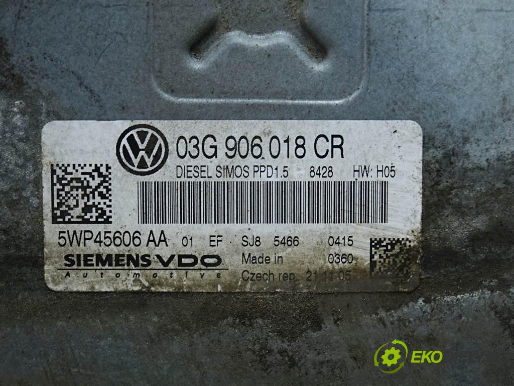 Volkswagen Passat B6  2005 103 kW 4MOTION SEDAN 4D 2.0TDI 140KM 05-10 2000 riadiaca jednotka Motor 03G906018CR (Riadiace jednotky)