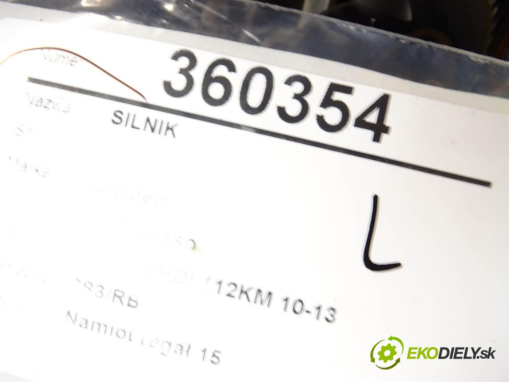 Citroen C4 Picasso  2011 82 kW LIFT 1.6HDI 112KM 10-13 1600 Motor 9HR (Motory (kompletné))