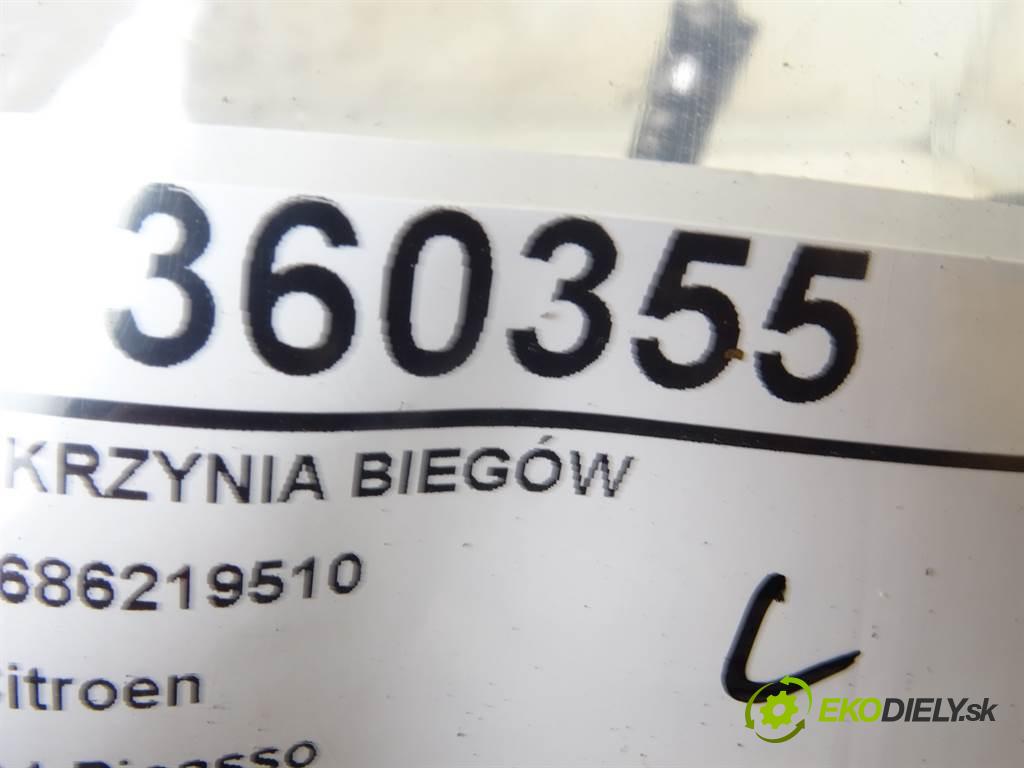 Citroen C4 Picasso  2011 82 kW LIFT 1.6HDI 112KM 10-13 1600 Prevodovka 9686219510 (Prevodovky)