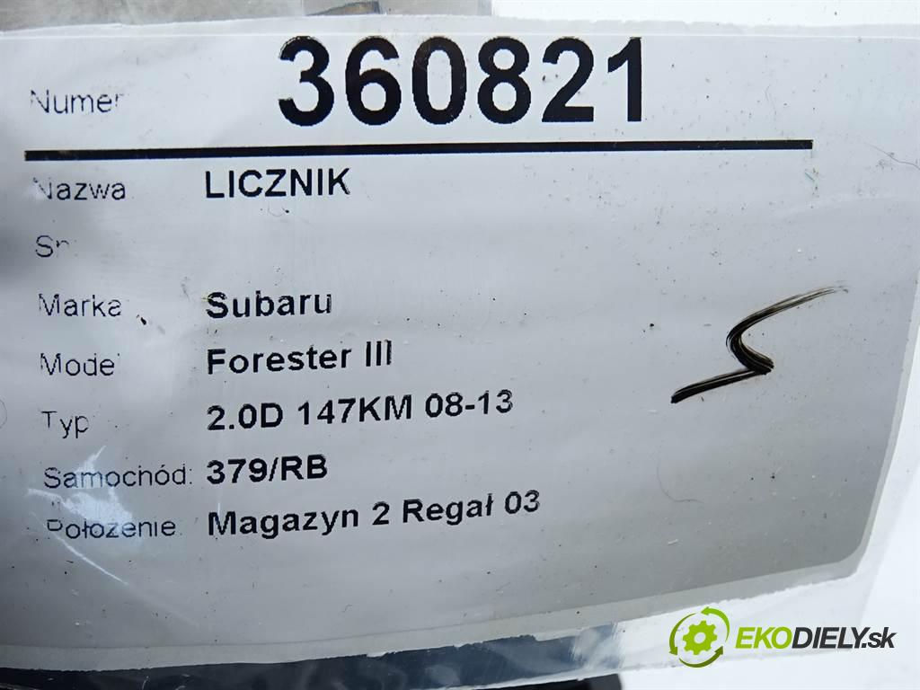Subaru Forester III  2012 147KM 2.0D 147KM 08-13 2000 Prístrojovka NS03003K (Prístrojové dosky, displeje)