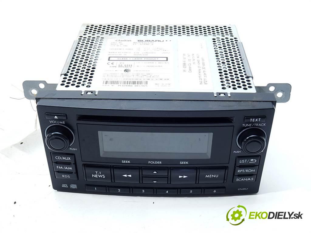 Subaru Forester III  2012 147KM 2.0D 147KM 08-13 2000 RADIO 86201SC420 (Audio zariadenia)