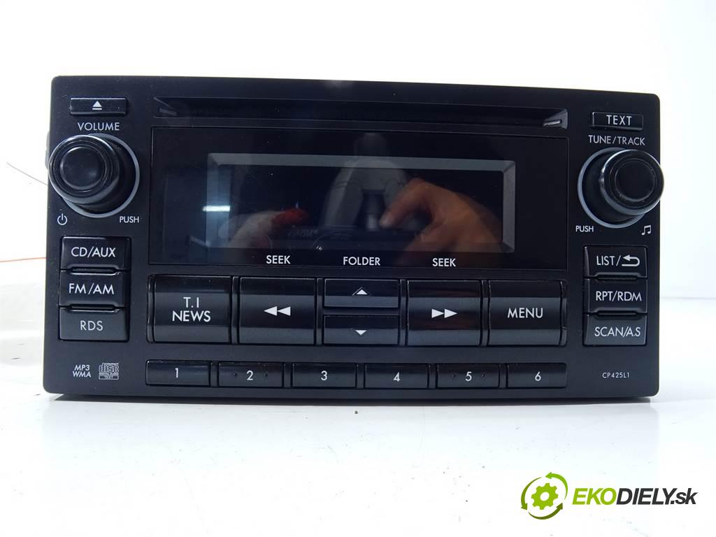 Subaru Forester III  2012 147KM 2.0D 147KM 08-13 2000 RADIO 86201SC420 (Audio zariadenia)