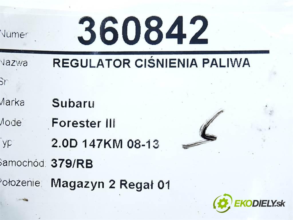 Subaru Forester III  2012 147KM 2.0D 147KM 08-13 2000 Regulátor tlaku paliva  (Ostatné)