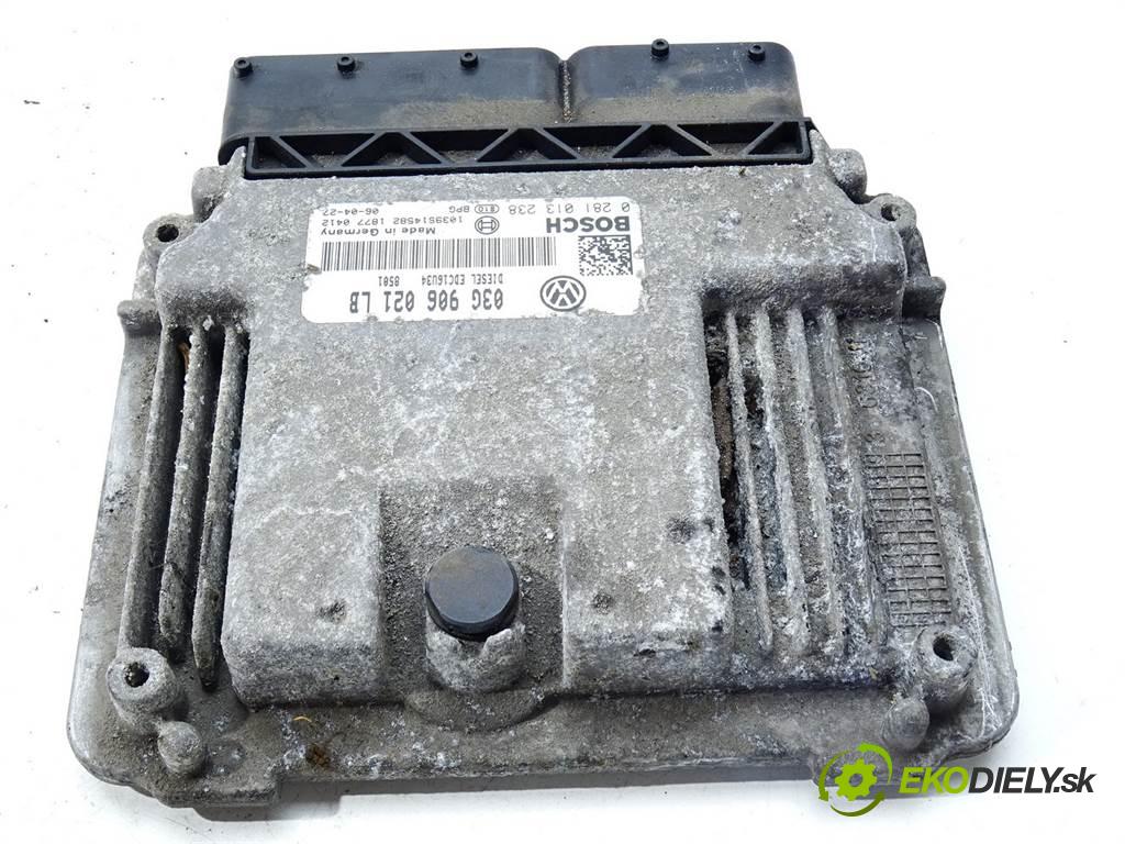 Skoda Octavia II  2006 77 kW LIFTBACK 1.9TDI 105KM 04-08 1900 riadiaca jednotka Motor 03G906021CB (Riadiace jednotky)