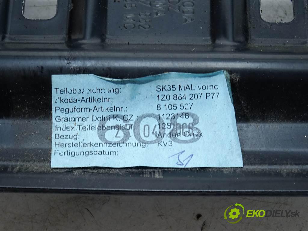 Skoda Octavia II    LIFTBACK 1.9TDI 105KM 04-08  Lakťová opierka 1J0864207 (Lakťové opierky)