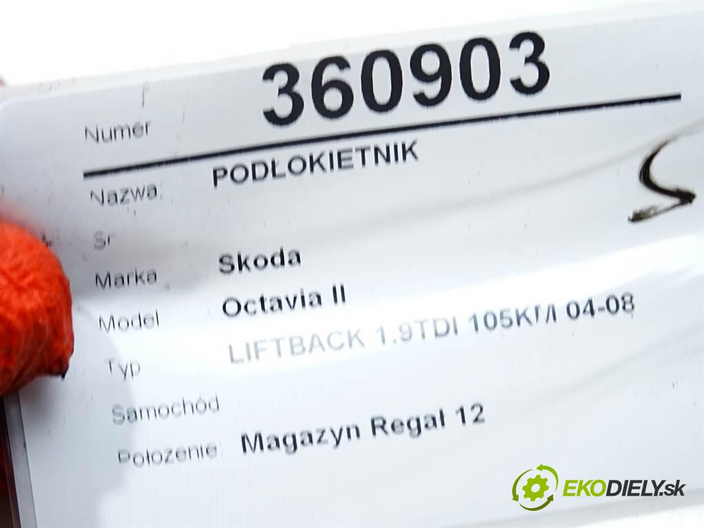 Skoda Octavia II    LIFTBACK 1.9TDI 105KM 04-08  Lakťová opierka 1J0864207 (Lakťové opierky)