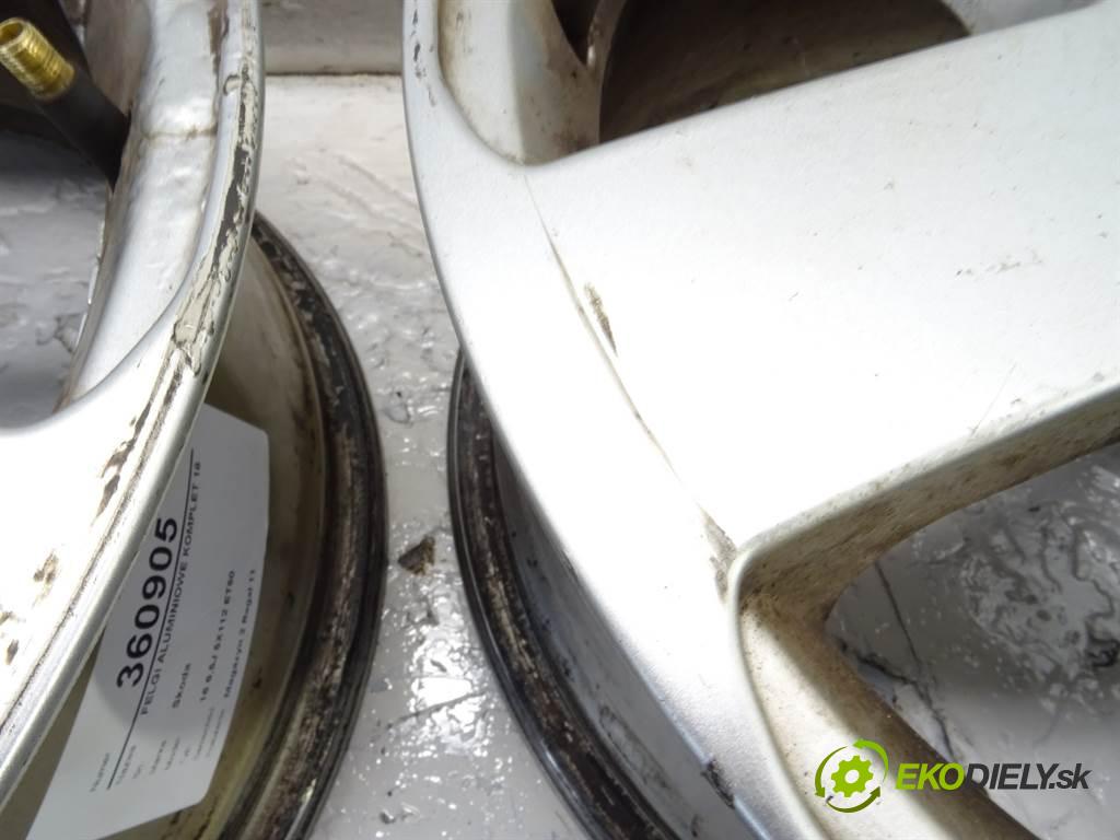 Skoda     16 6,5J 5X112 ET50  disky hliníkové 16  (Hliníkové)