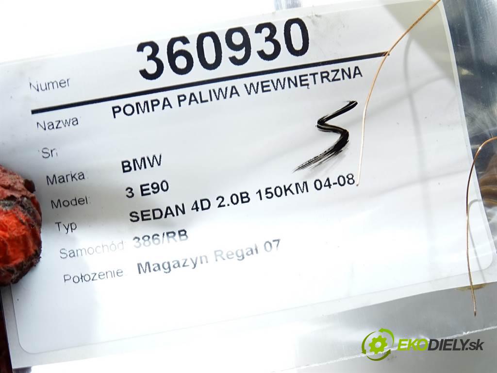BMW 3 E90  2007 110 kW SEDAN 4D 2.0B 150KM 04-08 2000 Pumpa paliva vnútorná 22240701 (Palivové pumpy, čerpadlá, plaváky)