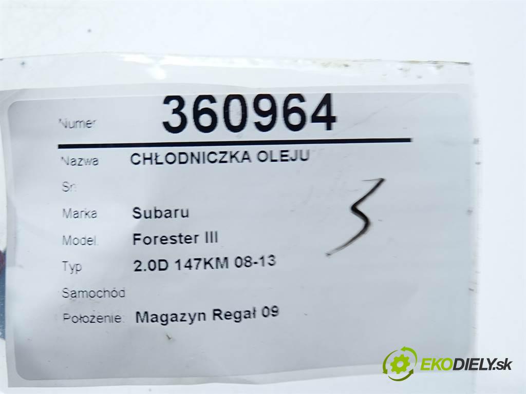 Subaru Forester III    2.0D 147KM 08-13  chladič oleje  (Chladiče oleje)