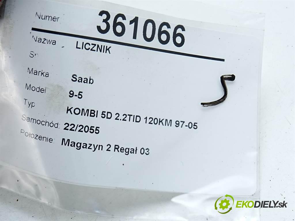 Saab 9-5  2003 88 kW KOMBI 5D 2.2TID 120KM 97-05 2200 Prístrojovka 5374491 (Prístrojové dosky, displeje)