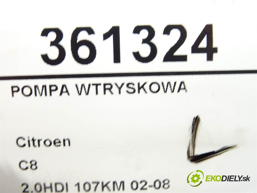 Citroen C8  2005 79 kW 2.0HDI 107KM 02-08 2000 Pumpa vstrekovacia  (Vstrekovacie čerpadlá)