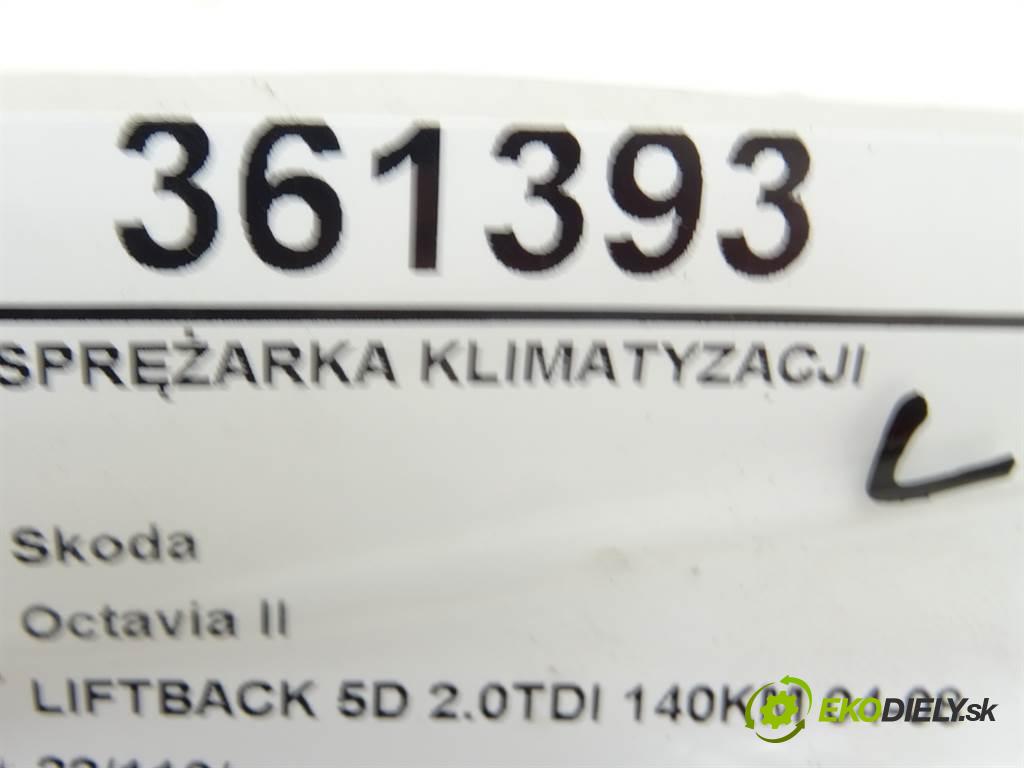 Skoda Octavia II  2005 103 kW LIFTBACK 5D 2.0TDI 140KM 04-08 1900 Kompresor klimatizácie 1K0820803S (Kompresory klimatizácie)