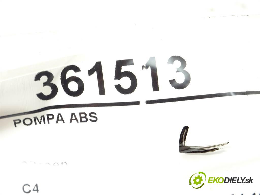 Citroen C4  2006 80 kW HATCHBACK 5D 1.6B 109KM 04-10 1600 Pumpa ABS 9657352680 (Pumpy ABS)
