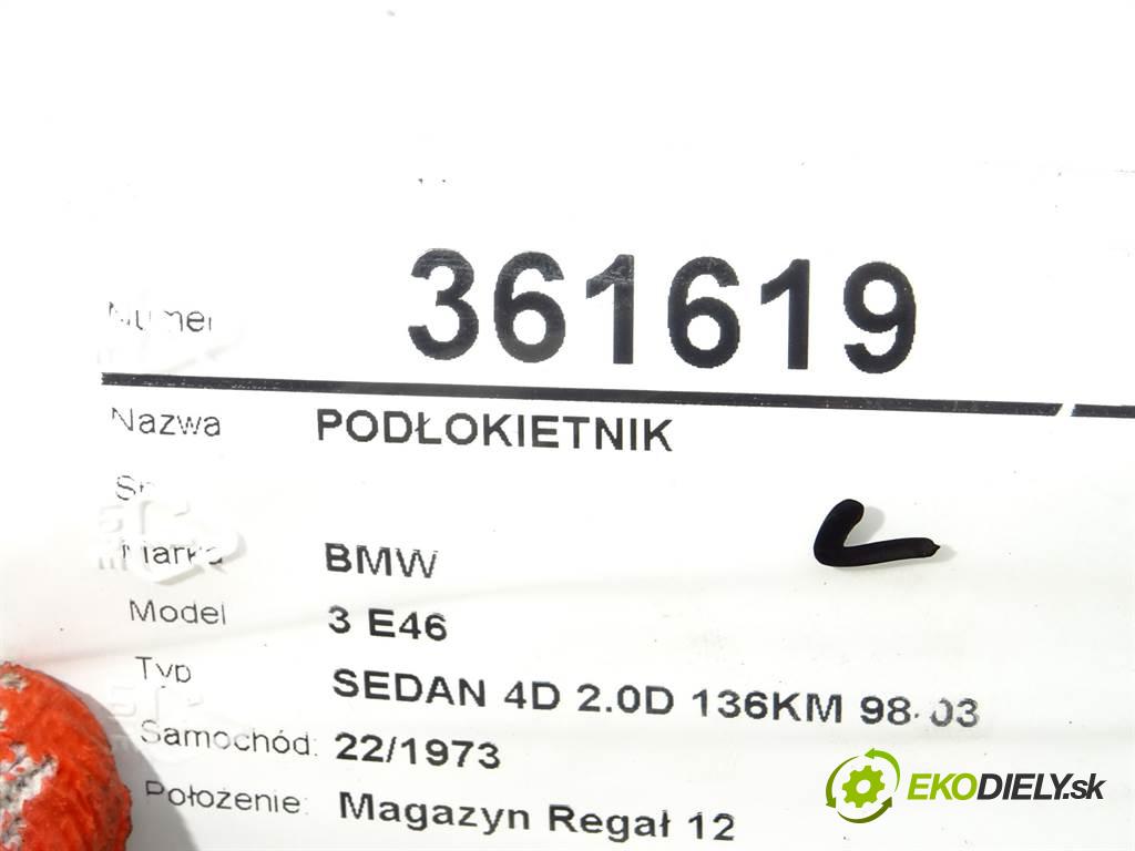 BMW 3 E46  1999 100 kW SEDAN 4D 2.0D 136KM 98-03 2000 Lakťová opierka  (Lakťové opierky)