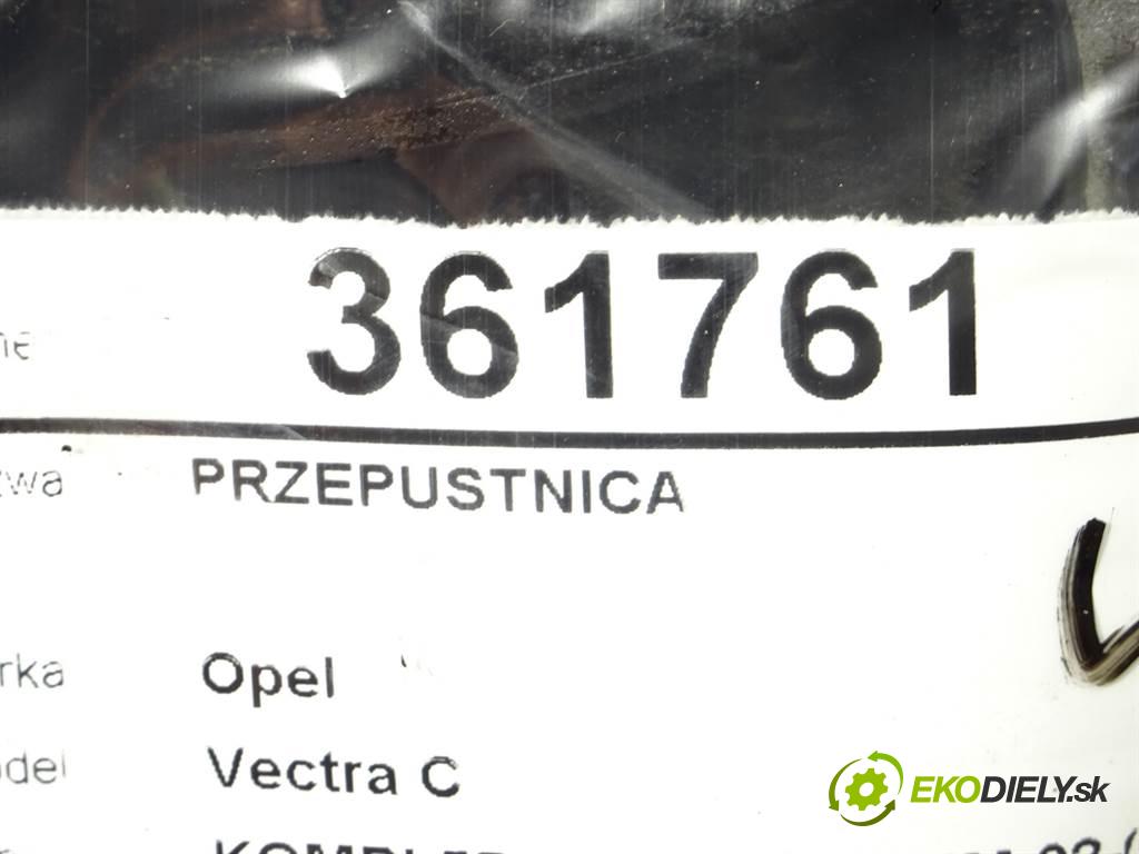 Opel Vectra C    KOMBI 5D 1.9CDTI 120KM 02-08  Škrtiaca klapka 48CPD1 (Škrtiace klapky)