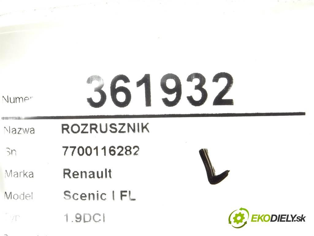Renault Scenic I FL    1.9DCI  Štartér 7700116282 (Štartéry)