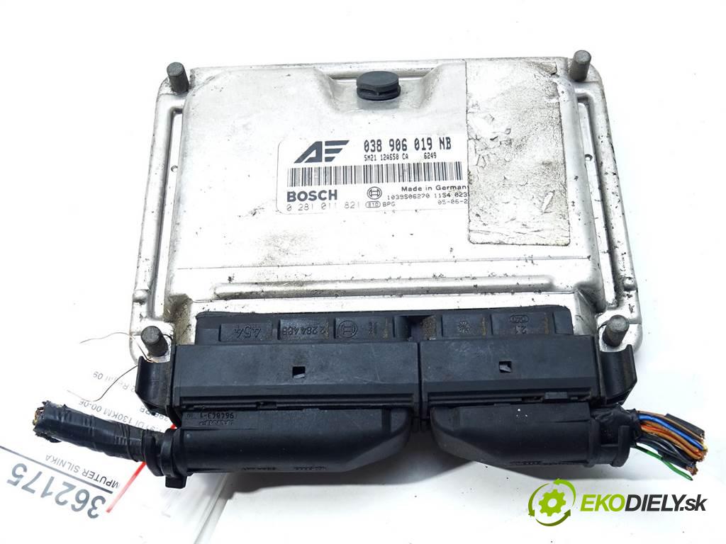 Ford Galaxy LIFT  2005 96 kW 1.9TDI 130KM 00-06 1900 riadiaca jednotka Motor 038906019NB (Riadiace jednotky)