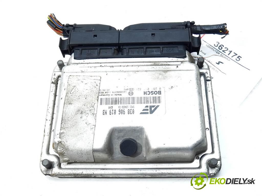 Ford Galaxy LIFT  2005 96 kW 1.9TDI 130KM 00-06 1900 riadiaca jednotka Motor 038906019NB (Riadiace jednotky)