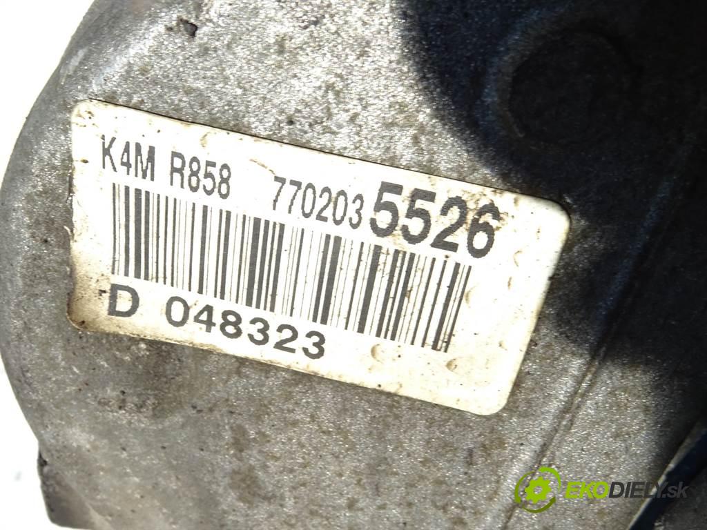 Renault Megane III  2009 81KW HATCHBACK 5D 1.6B 110KM 08-15 1600 Motor K4M858 (Motory (kompletné))