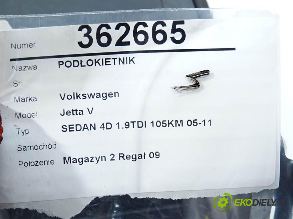Volkswagen Jetta V    SEDAN 4D 1.9TDI 105KM 05-11  Lakťová opierka  (Lakťové opierky)