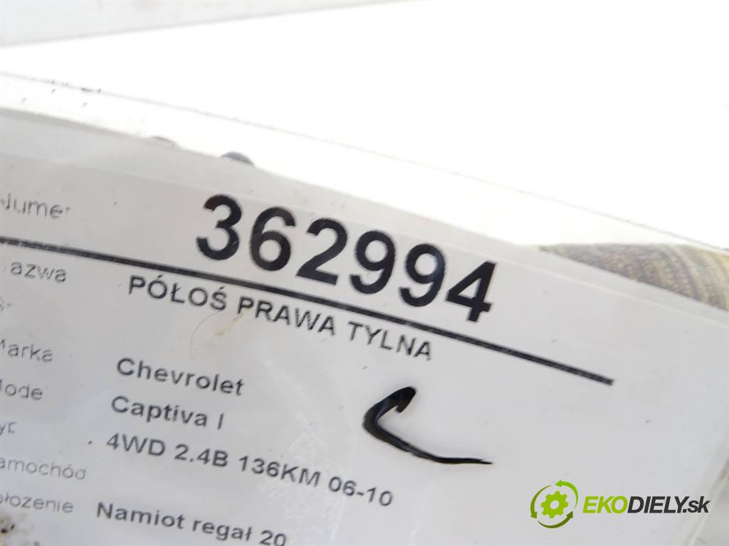 Chevrolet Captiva I     4WD 2.4B 136KM 06-10  Poloos pravá zadná  (Ostatné)