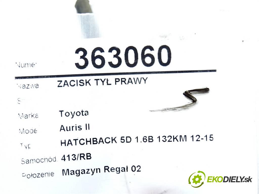 Toyota Auris II  2014 97KW HATCHBACK 5D 1.6B 132KM 12-15 1598 Brzdič strmeň zad pravy  (Ostatné)