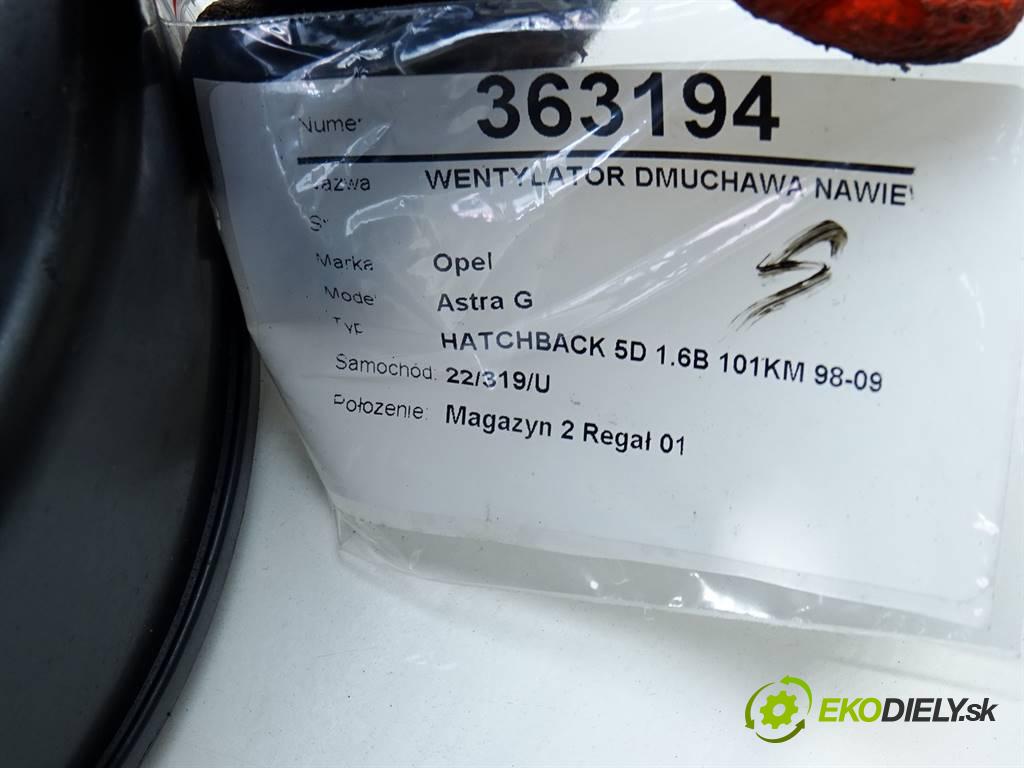 Opel Astra G  1998 74 kW HATCHBACK 5D 1.6B 101KM 98-09 1600 Ventilátor ventilátor kúrenia 9000348 (Ventilátory kúrenia)