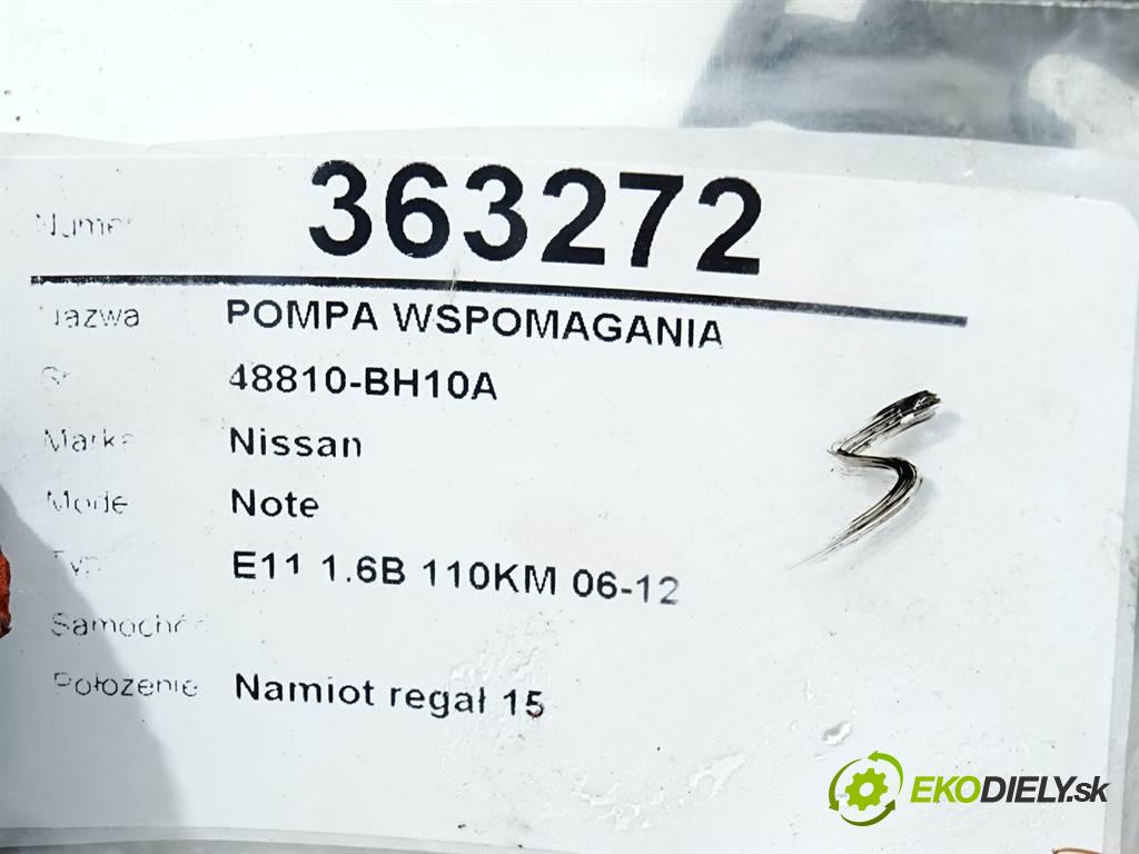 Nissan Note    E11 1.6B 110KM 06-12  Pumpa servočerpadlo 48810BH10A (Servočerpadlá, pumpy riadenia)