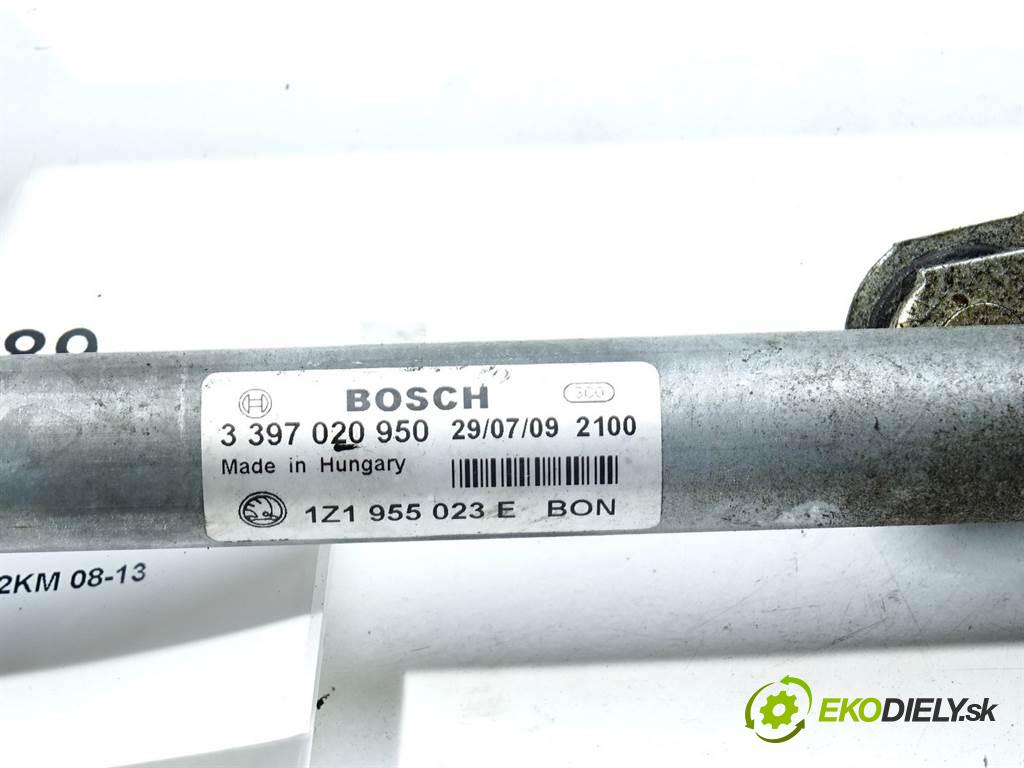 Skoda Octavia II LIFT  2009 75 kW LIFTBACK 5D 1.6B 102KM 08-13 1600 Mechanizmus stieračov predný 1Z1955023E (Motorčeky stieračov predné)