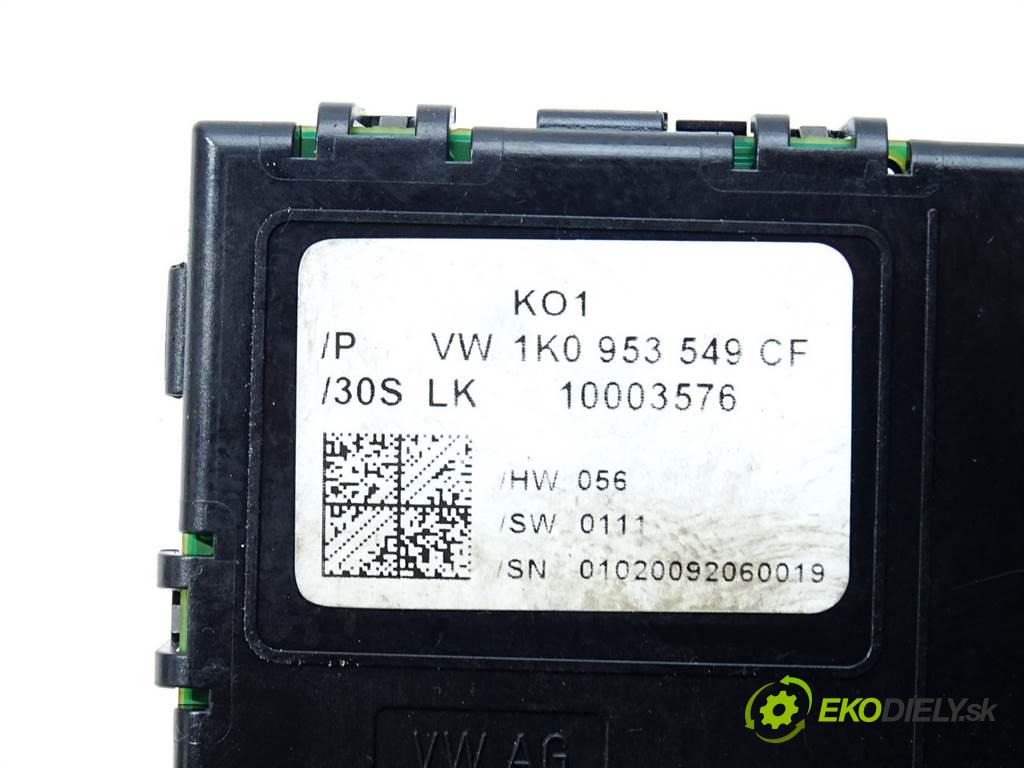 Skoda Octavia II LIFT    LIFTBACK 5D 1.6B 102KM 08-13  Modul uhlu uhlu 1K0953549 (Ostatné)