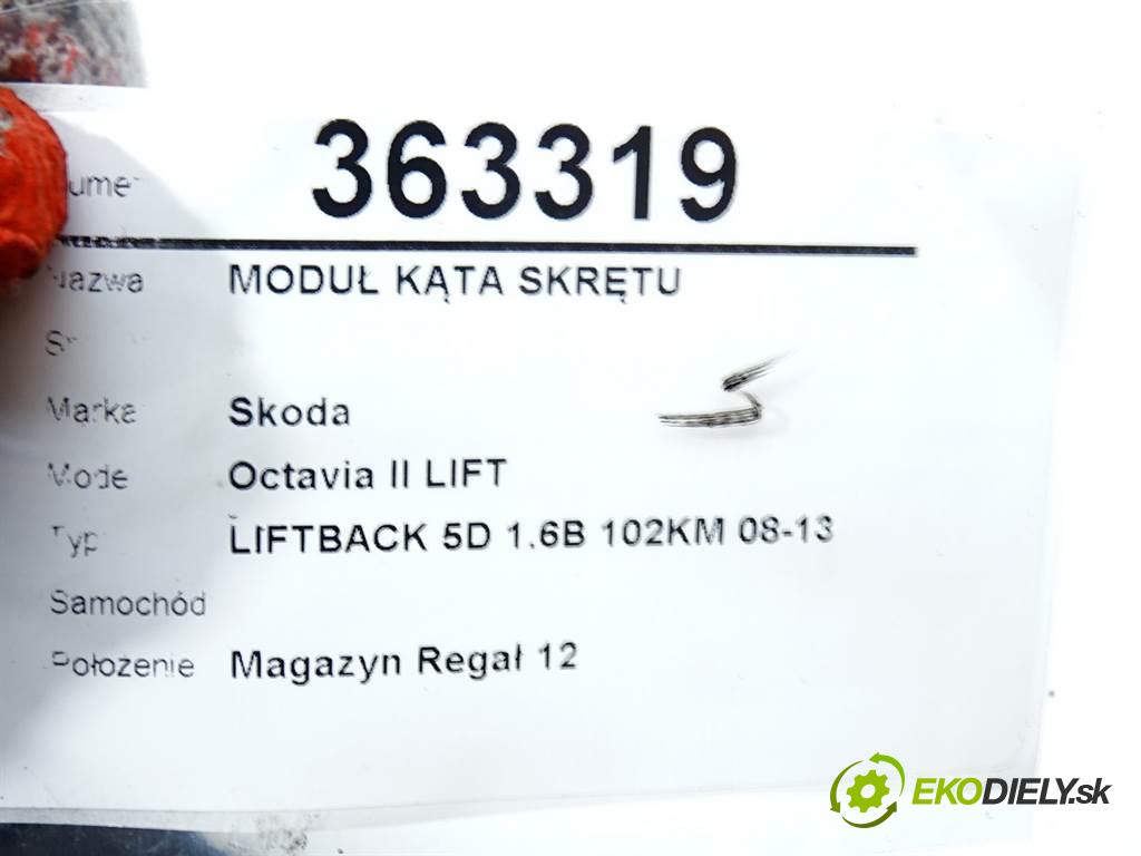 Skoda Octavia II LIFT    LIFTBACK 5D 1.6B 102KM 08-13  Modul uhlu uhlu 1K0953549 (Ostatné)