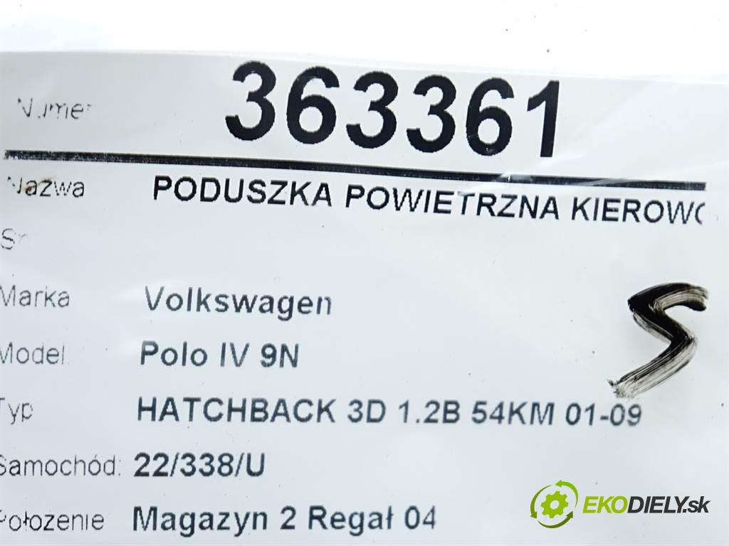 Volkswagen Polo IV 9N  2004 40 kW HATCHBACK 3D 1.2B 54KM 01-09 1200 AirBag volantu  (Airbagy)