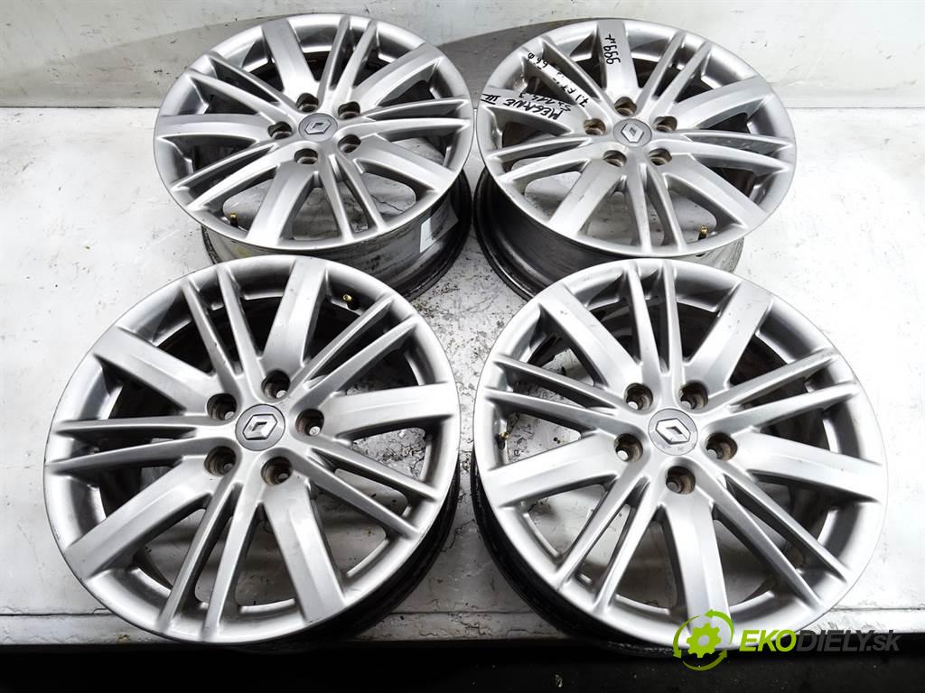 Renault Megane    17 7J 5X114,3 ET49  disky hlinikové 17  (Hliníkové)