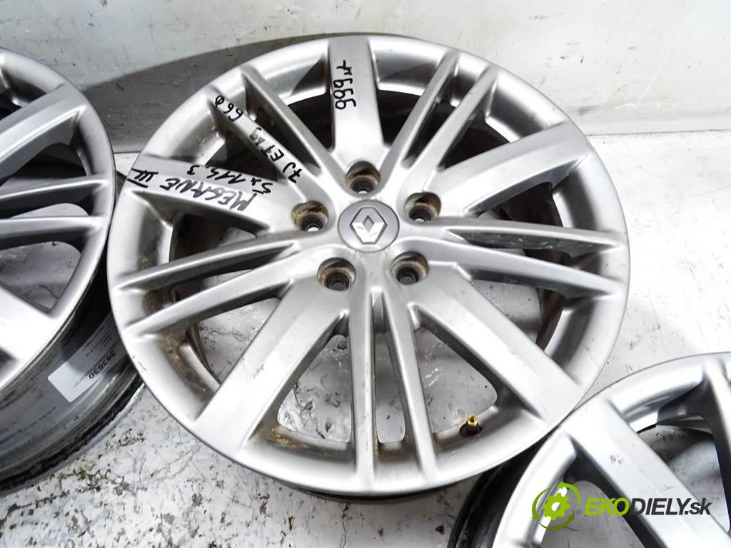 Renault Megane    17 7J 5X114,3 ET49  disky hlinikové 17  (Hliníkové)