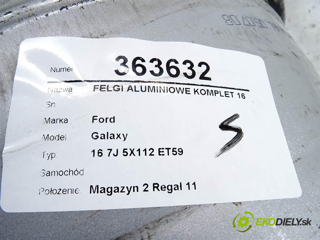 Ford Galaxy    16 7J 5X112 ET59  disky hliníkové 16  (Hliníkové)