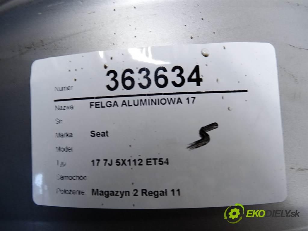 Seat     17 7J 5X112 ET54  disk 17  (Hliníkové)