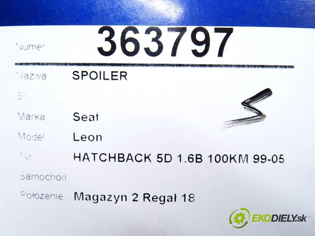 Seat Leon    HATCHBACK 5D 1.6B 100KM 99-05  Spoiler 1M6827933 (Spoilery)