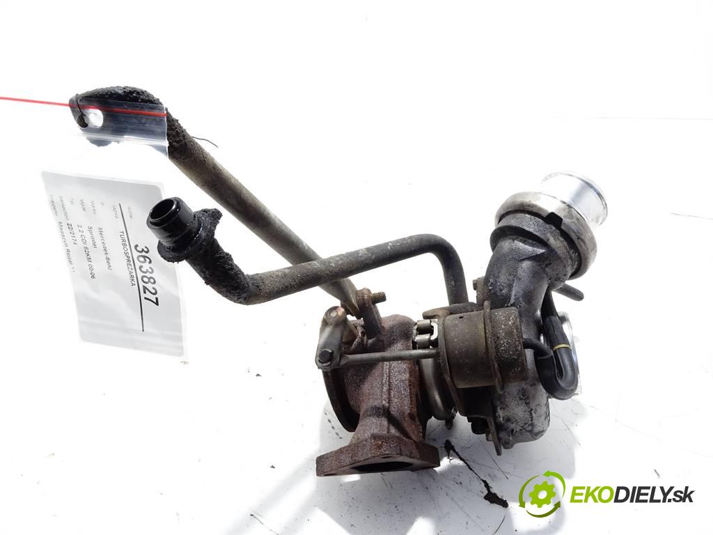 Mercedes-Benz Sprinter  2004 60 kW 2.2 CDI 82KM 00-06 2200 Turbodúchadlo,turbo  (Turbodúchadlá (kompletné))