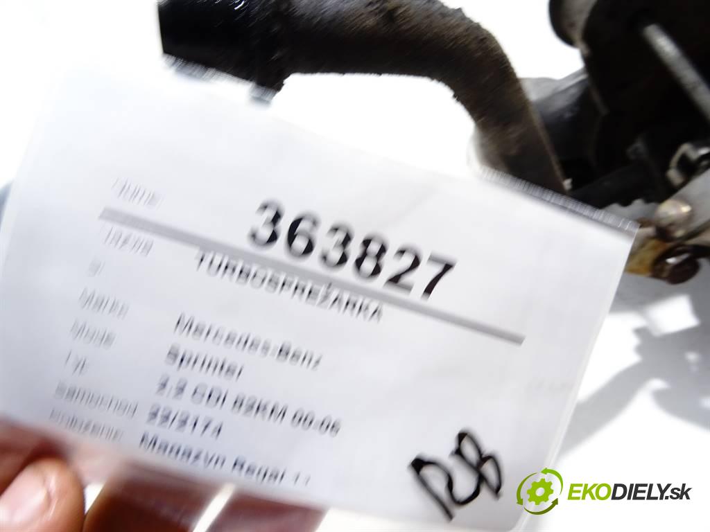 Mercedes-Benz Sprinter  2004 60 kW 2.2 CDI 82KM 00-06 2200 Turbodúchadlo,turbo  (Turbodúchadlá (kompletné))