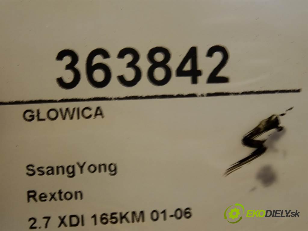 SsangYong Rexton  2005 121KW 2.7 XDI 165KM 01-06 2700 Hlava valcov D27DTP (Hlavy valcov)