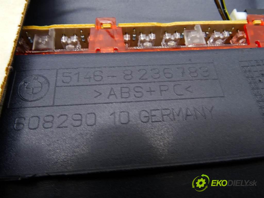 BMW 7 E65  2002 200 kW SEDAN 3.6B 272KM 01-09 3600 Pláto zadná  (Pláta zadné)